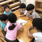 「８月　お店屋さんごっこ」
