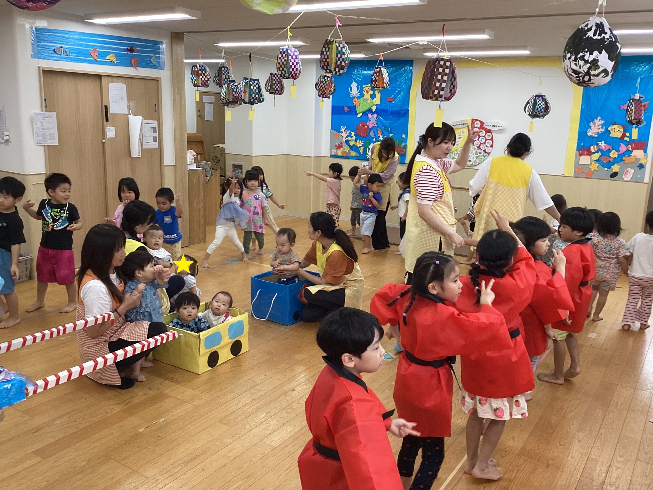 みんなで作り上げた夏祭り