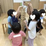 そら組「高く積めたよ！」