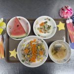 7月のお誕生会給食