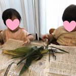 とうもろこしの皮むき