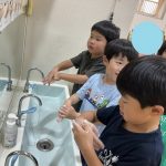 手洗い指導