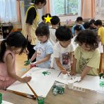 うみ・そら・たいようぐみ 7月すくわくブログ 「自然(色・木育)」