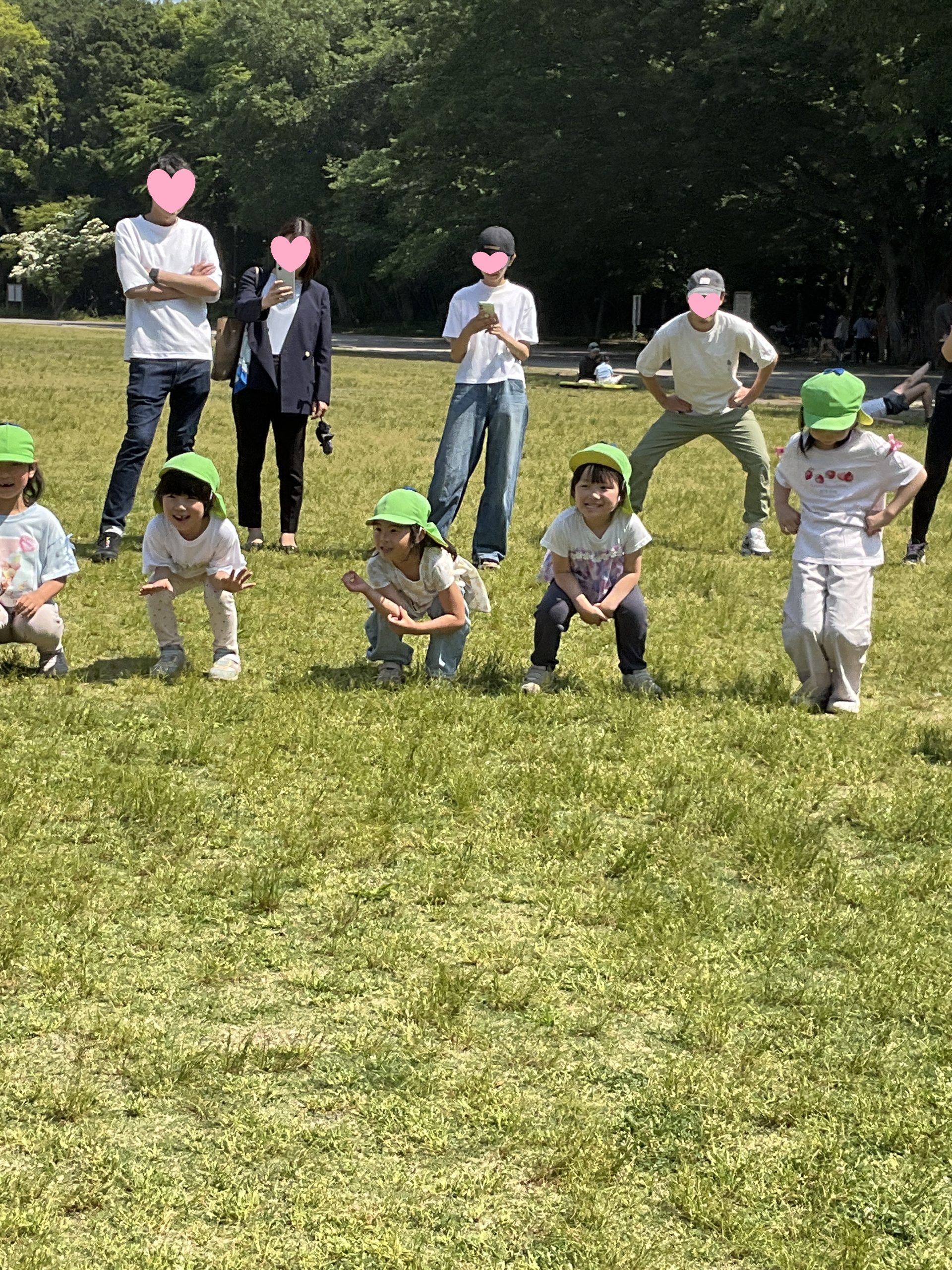 親子ふれあい遊び(ふたば組、うみ組、そら組、たいよう組)